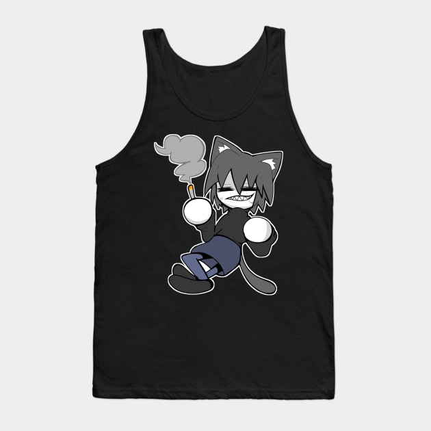 Neco-Arc Chaos Tank Top by wisdomeel